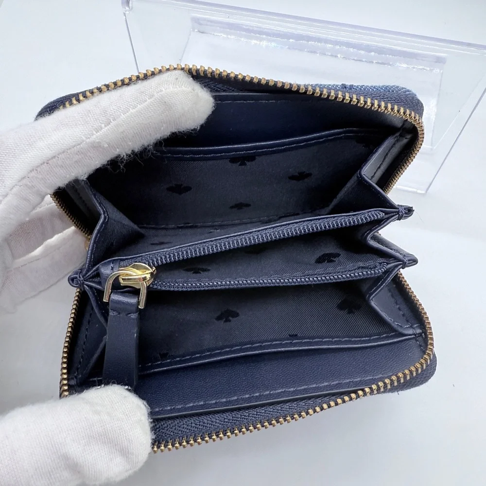 Kate Spade Briar Lane Denim Blue Wallet - Picture 7 of 8